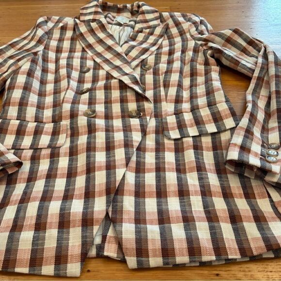 Joie Darryl Striped One Button Blazer - Picture 3 of 8